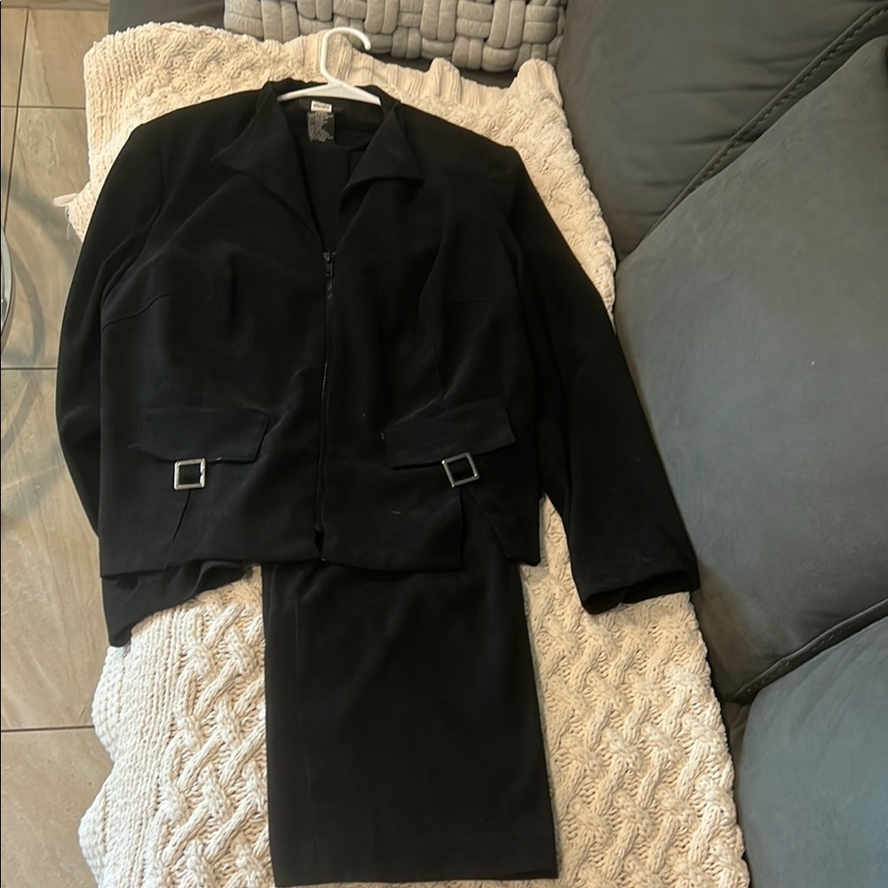 Studio 1940 Black Pantsuit